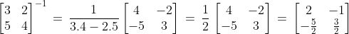 Perhitungan Invers Matriks 2x2 dan 3x3 186